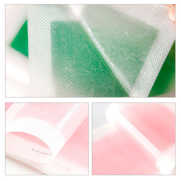 40pcs=20sheets%20Professional%20Summer%20Blue%20Hair%20Removal%20Double%20Sided%20Cold%20Wax%20Strips%20Paper%20For%20Leg%20Body%20Face%20Epilator%20Set%20-%20Image%202