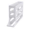 Refrigerator Egg Storage Box Rolling Kitchen Container Eggs Rolling Rack Large Capacity Refrigerator Egg Organizer Holder.
