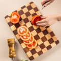 Chessboard, Cutting Board, Household Splicing Cutting Board, Kitchen Fruit Supplement Board, Solid Wood, Cutting Board.