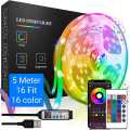 Best Quality RGB Led Strip Light 2835 (16 Feet long) 5 meter 300 Leds waterproof DC12V 60Leds/M Flexible Lighting Ribbon Tape Lamp RGB Strip. 