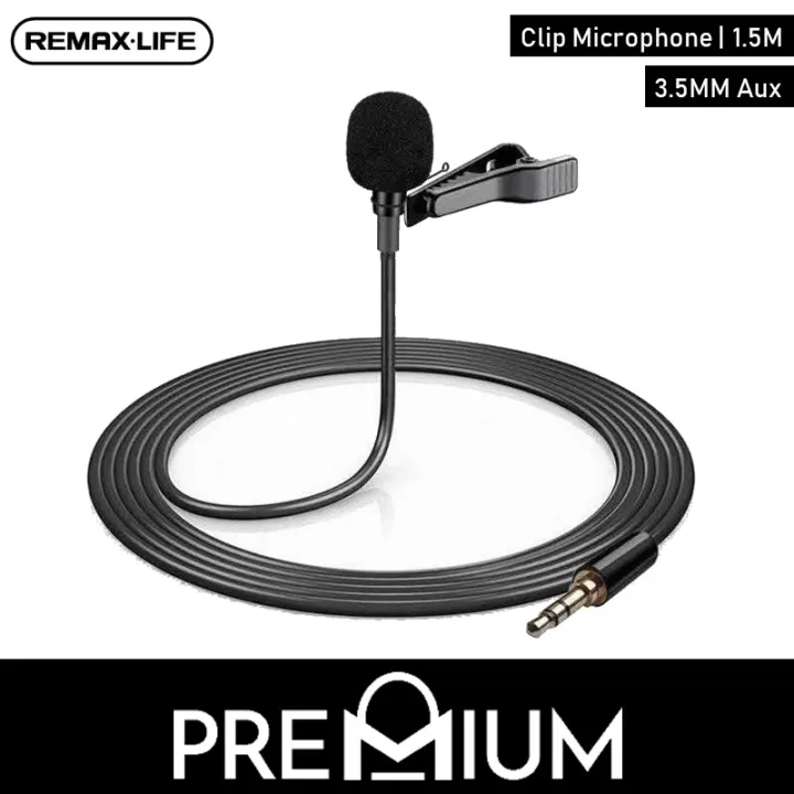 REMAX%20LIFE%20RL-LF31%20MICDO%20SERIES%203.5MM%20AUX%20CLIP%20LAVALIER%20MICROPHONE%20FOR%20LIVE%20BROADCAST%20/%20AUDIO%20/%20VIDEO%20RECORD%20-%20Image%206