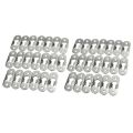 JOUYI 40 Pcs 44mm Metal Keyhole Hanger Fasteners Picture Photo Painting Fasteners.