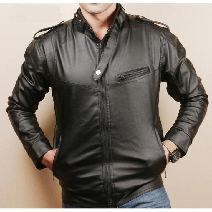 Gents Full Artificial Leather Jacket Leather Jacket For Men Daraz .bd