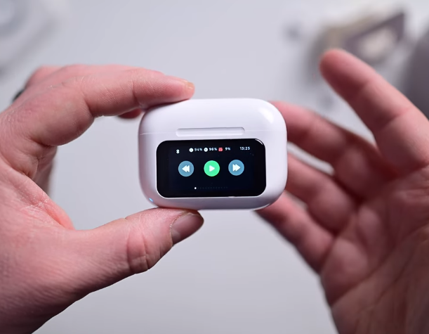 Airpods%20Pro%202%20%20With%20Screen%20Display%20ANC%20/%20ENC%20Dobble%20Dark%20Touch%20Control%20Noise%20Reduction%20Long%20Battery%20%20Bluetooth%20Headphone%20-%20Image%205