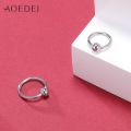 AOEDEJ 16G Stainless Steel Cone Spiral Hinged Segment Ring Hoop For Septum Daith Helix Cartilage Piercing Body Jewelry Women.
