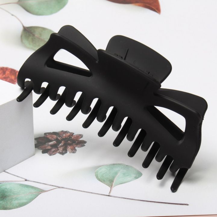 5.5inch%20Big%20Hair%20Claw%20Clip%20Large%20Elegant%20Plastic%20Hairpin%20Tortoiseshell%20Hair%20Clamps%20Crab%20Clips%20for%20Women%20Girls%20Hair%20Accessories%20-%20Image%202
