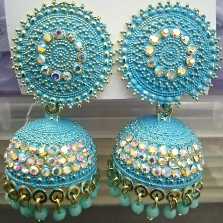 Earrings%20Jhumka%20Earrings%20Jewellery%20Ornaments%20Stud%20Earrings%20Hoop%20Earrings%20Earrings%20For%20Women%20-%20Image%203
