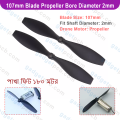 107mm Blade Propeller Prop Blade CW+CCW Fit Shaft Diameter 2mm For RC Toy Plane Model. 