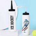 1000ML Ice Hockey Water Bottle Portable High Capacity Water Bottle Football Lacrosse Bottle B. 