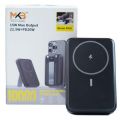 MKB PK81 10000mAh Magnetix Wireless Fast Charging Power Bank (22.5W + PD20W + 15W Wireless) by AST.