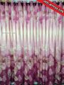 Curtain Porda Synthetic curtains Indian porda window protector 43*80 inch standard size 4 kuchi curtain Pimk Leaf art. 