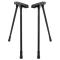 Folding Workbench Legs Metal Foldable Furniture Legs Adjustable Height Coffee Table Legs Camping Equipment Outdoor Travel.
