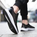 Summer New Men's Shoes Mesh Sneaker 39-44 Large Mesh Breathable Wicking Fashion Flying Woven Shoes Sandals.