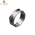 【happy one】Super Dragon Ball Rings for Women and Roronoa Zoro Ear ring Black Goku Zamasu Time Ring Drop Shipping. 