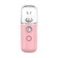 30ml Mini Nano Facial Sprayer USB Nebulizer Face Steamer Beauty Humidifier Portable Face Moisturizing Steamer Skin Care. 