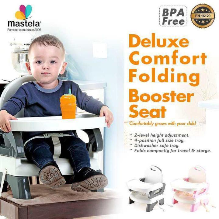 Mastela%20Deluxe%20Comfort%20Folding%20Booster%20Seat%20Infant%20feeding%20seat%20with%20tray%20-%20Image%202