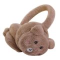【Popular choice】 Ear Wraps Fashion Autumn Winter Earmuffs Coldproof Plush Ear Warmer Little Bear Comfortable Ear Protection Outdoor. 