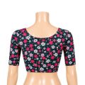 Fashionable Soft and Comfortable Digital Printed Short Sleeve Blouse for Women.