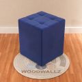 Modern Square Ottoman with Soft Padded Seat, Multifunctional Vanity Chairs for Makeup, Upholstered Footrest Stool Ottoman Foot Stool for Living Room, Bedroom.