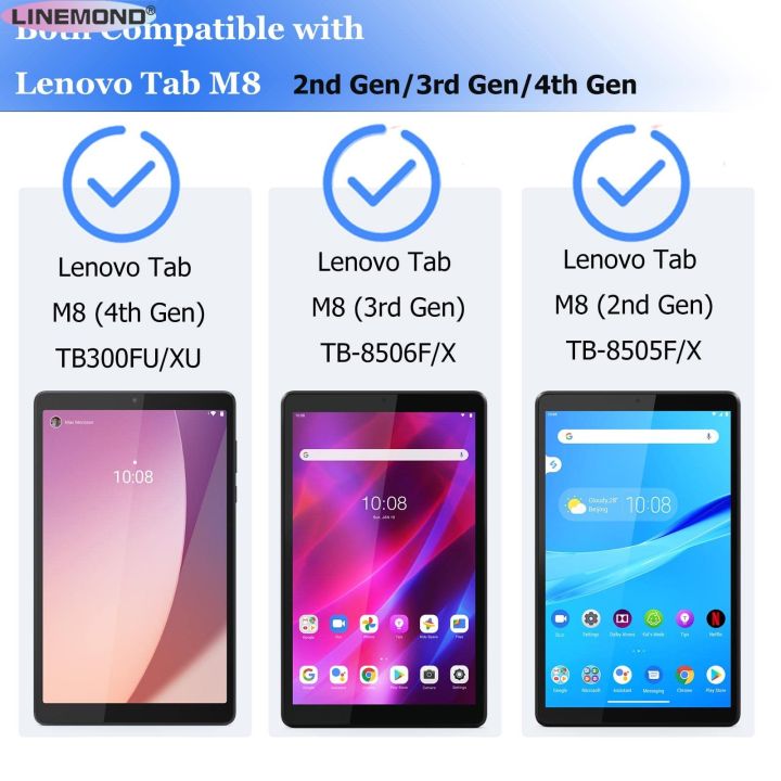 【FUPANG】Cute Lenovo Tab M8 (4th Gen) 8 inch tb300fu tab M8 (3rd gen) TB-8506F tab M8 HD TB-8505F shockproof handle stand cover