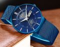 LIGE 9949 Fashion Watch Men Stainless Steel Top Brand Luxury Waterproof Quartz Watch Casual Sport Ultra Thin Date Clock Male+BOX.
