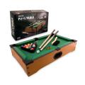 Mini TABLETOP POOL Game Billiard Table Set Children's Play Sports Toy With Balls, Cue, Chalk, Billiard Table - Fitness Mart. 