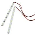 QUANBU 2X 24 LEDs Chassis Light Aluminum LED Strip 6V for 1/10 1/8 RC Car Crawler Buggy.