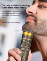 MAXTOP PROFESSIONAL SHAVER- T8 : (TL:20) Mini Electric Shaver Men Vintage head Rotary Beard Razor Type-C.