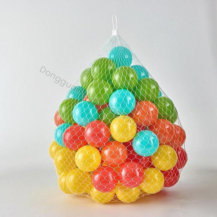 Colorful Soft Plastic Ball with Net Bag (Multicolor)
