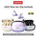 Original Lenovo LE302 Bluetooth 6.0 Wireless Headphones Ear Clip Earphones Sports Music Headset HIFI Stereo Noise Cancelling Earbuds. 