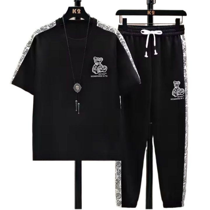 Drop%20Shoulder%20Doll%20Style%20Mash%20T-Shirt%20and%20Trouser%20Combo%20for%20Men%20-%20Soft%20fabric%20and%20comfortable%20-%20Image%202