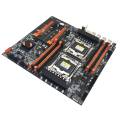 X99 Dual CPU Motherboard-1 x Motherboard-black. 