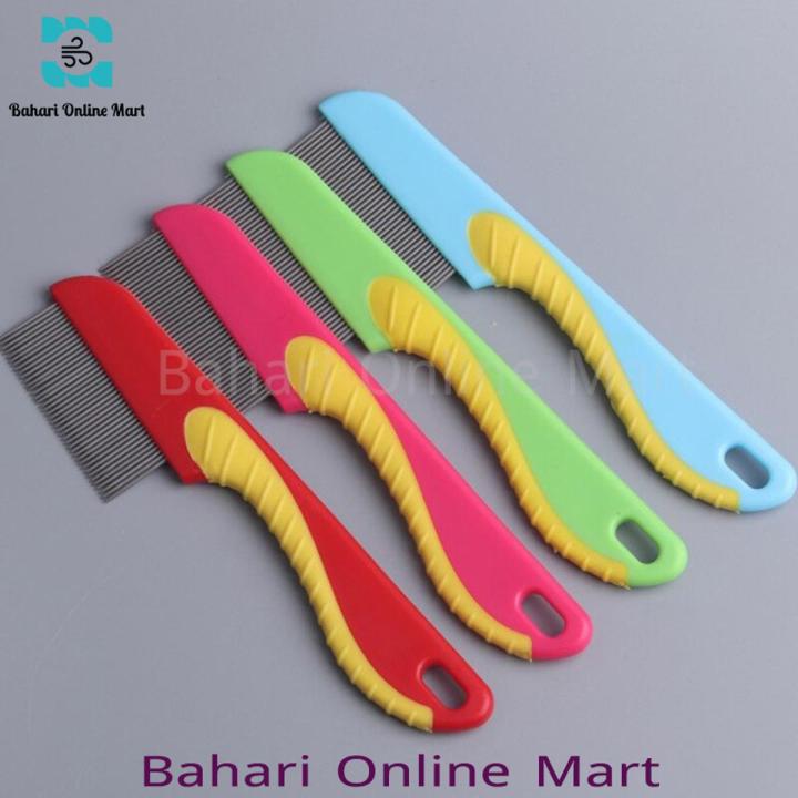 Anti lice Brush Type Lice & Nits Comb With Handle