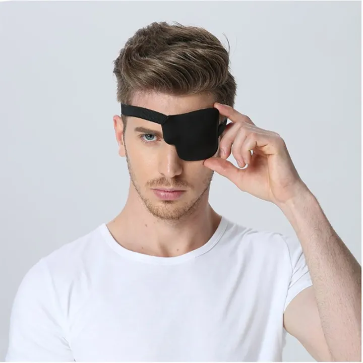 Pirate%20Eye%20Patch%20Unisex%20Black%20Single%20Eye%20Patch%20Eyepatch%20One%20Eye%20Concave%20EyePatch%20Sunlight%20Mall%20-%20Image%206