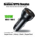 Supervooc Car Charger for Realme 11/10/9 Pro/C55/C35,Warp car adapter for OnePlus 11,Cigarette Lighter charger for OPPO Reno10. 