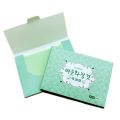 100 Pcs Portable Oil Blotting Sheets Disposable Facial Oil-Absorbing Paper Tissue Makeup Tool for Men and Women  for Oily Skin, Natural Blotting Paper Oil Blotting Sheets to Remove Excess and Shine, Make Up Friendly Oil Remover. 