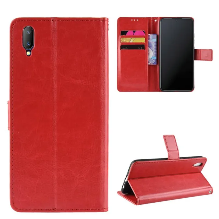 For%20Vivo%20V11%20Pro%20Vintage%20Leather%20Magnetic%20Buckle%20Flip%20Cover%20Case%20-%20Image%202