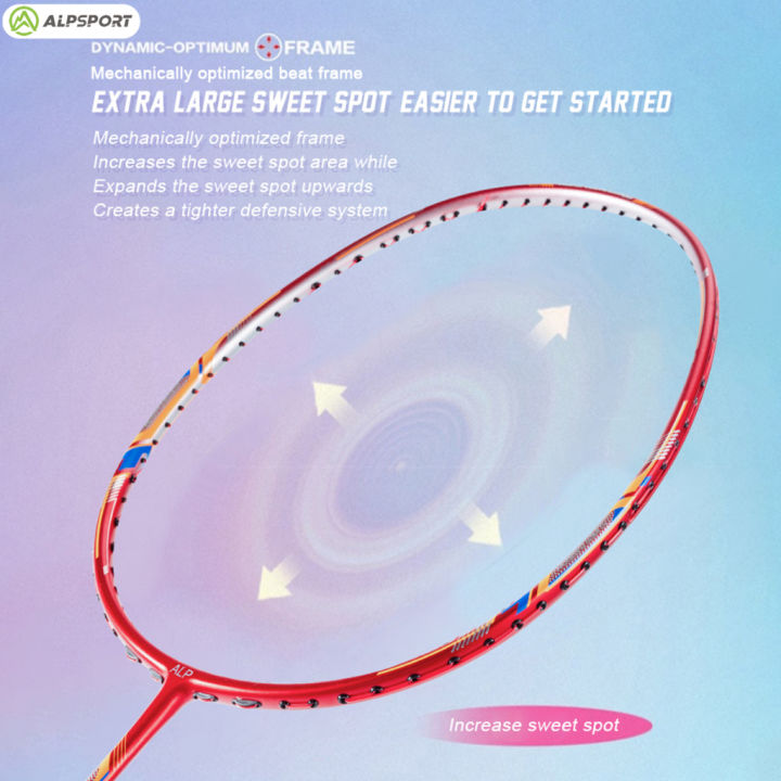 ALP-SPORTS%20GJ%2010U%20Ultralight%20Badminton%20Racket%20%7C%20T800%20Full%20Carbon%20Fiber%20%7C%2052g%20Professional%20Grade%20Design%20%7C%20G5%20Ergonomic%20Handle%20%7C%2076-Hole%20Precision%20Stringing%20%7C%20Suitable%20for%20Competition%20and%20Training%20-%20Image%204