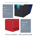 100+ Trading Card Deck Box Game Card Case Protector Red.