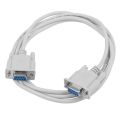 1PC 5ft F / F Serial RS232 Null Modem Cable Female to Female DB9 FTA Connection 9 Pin Data COM Cable Converter PC Accessory. 