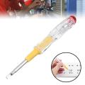 Tester Multi Screwdriver Electrical Testing Multi-functional Pen Flat & star Double Head pen 2 in 1 Function 100-500V Voltage Detector Probe - 2Pcs.
