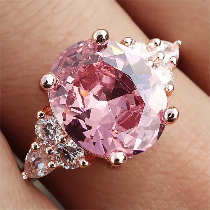 Pink%20Zircon%20Big%20Oval%20Stone%20Ring%20Female%20Shining%20Crystal%20Engagement%20Rings%20For%20Women%20Vintage%20Rose%20Gold%20Silver%20Color%20Wedding%20Jewelry%20-%20Image%203