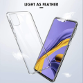 Samsung Galaxy A51 Premium Silicone TPU Case Clear Soft Transparent Flexible Mobile Phone Back Cover.