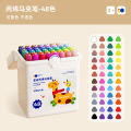 Enmi acrylic marker pen for children and students marker pen opaque and stackable color water-based painting batch.