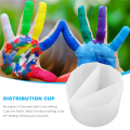 LKPCIGCXM Reusable 3 Channels Split Color Mixing Cups for Paints, Resin Pouring Painting Tools DIY Making Drawing Accessories. 