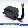 12V Relay Fuse Box Prewired Relay Box Automotive with 5Pcs 5Pin Relays 1Pcs 4Pin Relay 6 ATC/ATO Blade Fuse Universal.