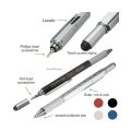 6 in 1 novel Multifunctional Screwdriver Ballpoint Pen Touch Screen Gift Tool School office supplies stationery pen. 