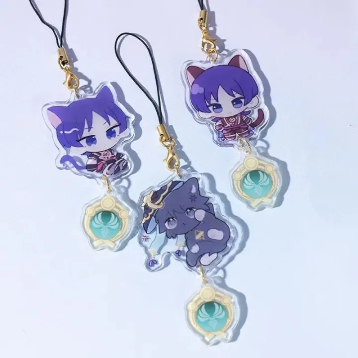 Genshin%20Impact%2017%20Styles%20Wanderer%20Scaramouche%20Acrylic%20Keychain%20For%20IPhone/Xiaomi/Huawei%20Mobile%20Phone%20Case%20Key%20Chain%20Cover%20Hang%20-%20Image%204