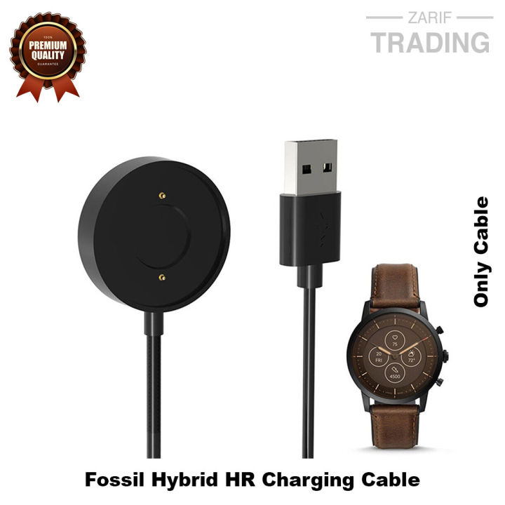 Fossil Hybrid HR Magnetic Charging Cable 2 Pin High Quality USB Charger Cable USB Charging Cable Dock Bracelet Charger for Fossil Hybrid HR Smart Watch