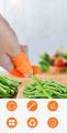 Silicone Thumb +5PCS Finger Protector Gears Cutting Vegetable Harvesting Knife Pinching Plant Blade Scissors Garden Gloves.
